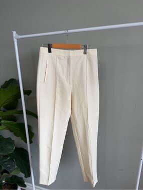 Zara Cream Pants Size Medium